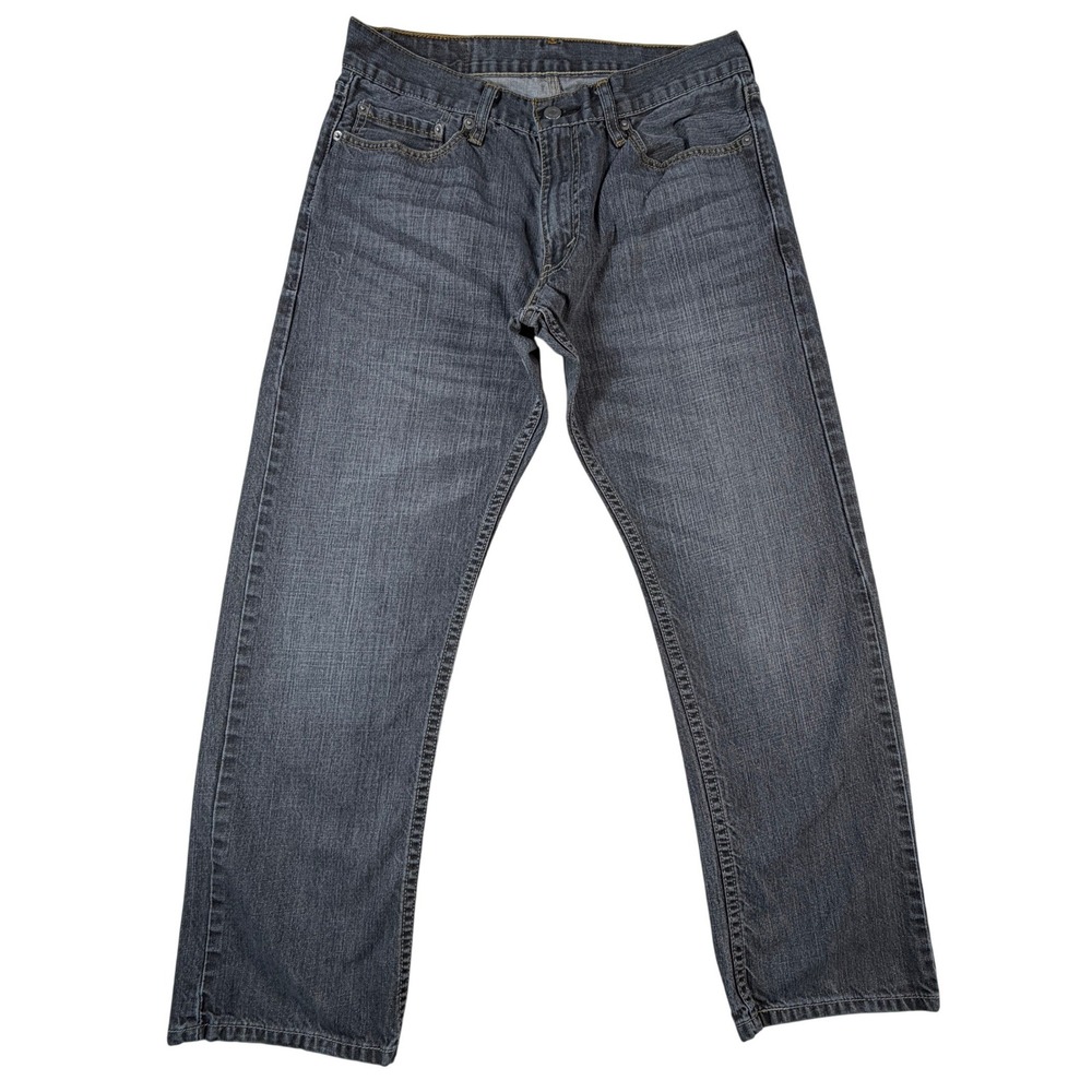 Levis 514 Straight Fit Jeans Mens 31x30 Gray Denim Pants Classic 5-Pocket